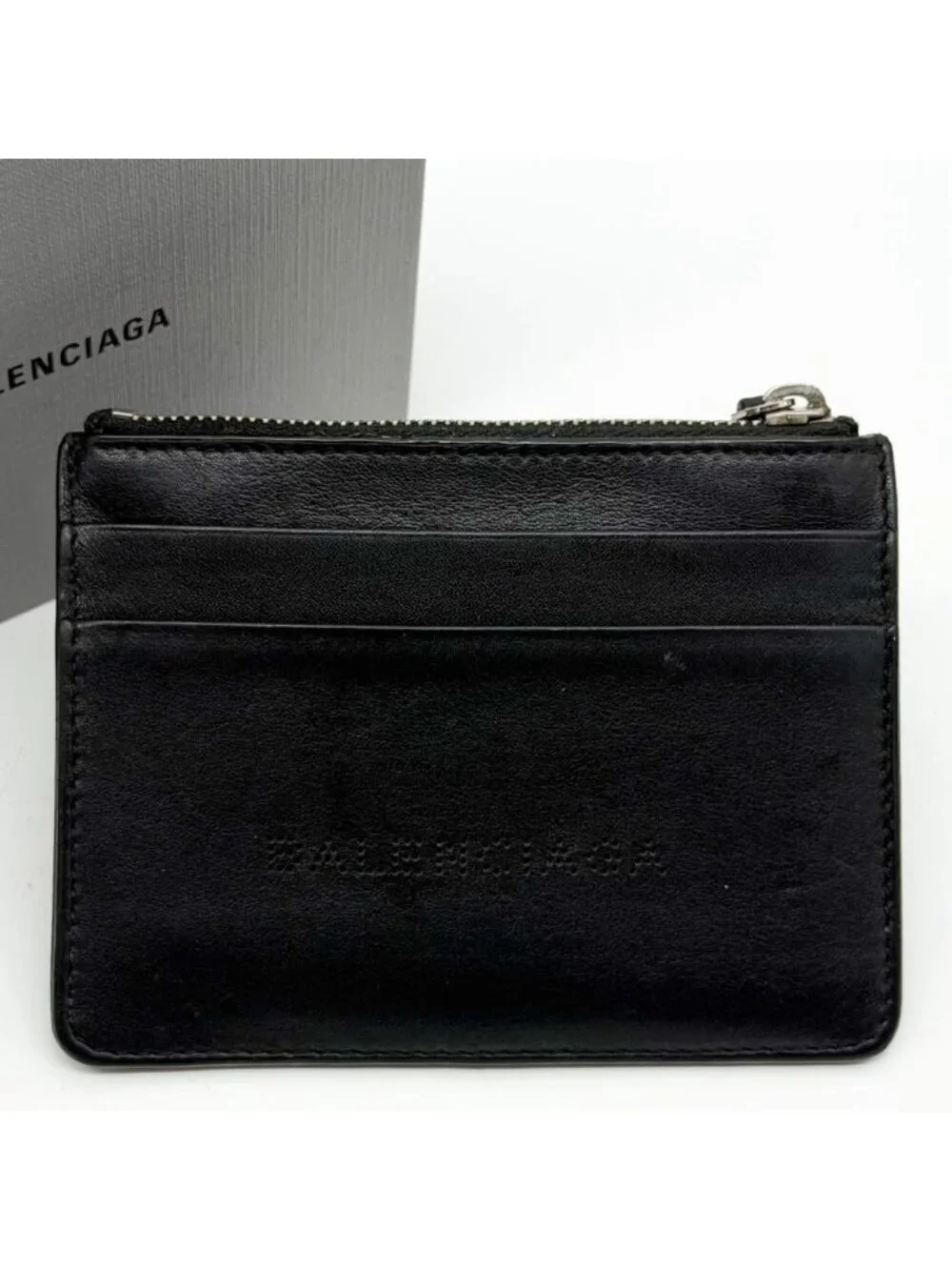 Balenciaga Fragment Case Perforated Everyday Coin Purse